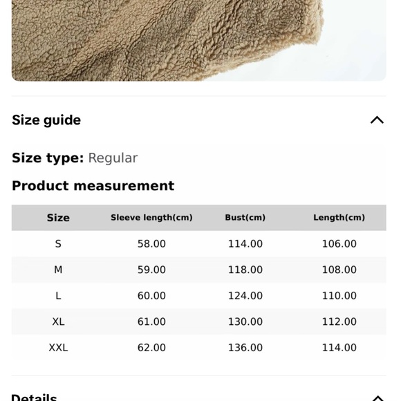 Button Front Faux Fur Coat - Picture 10 of 10